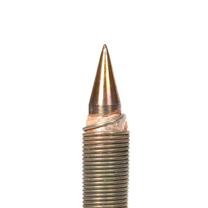 Pyroengraving tip for gilding and dotting 