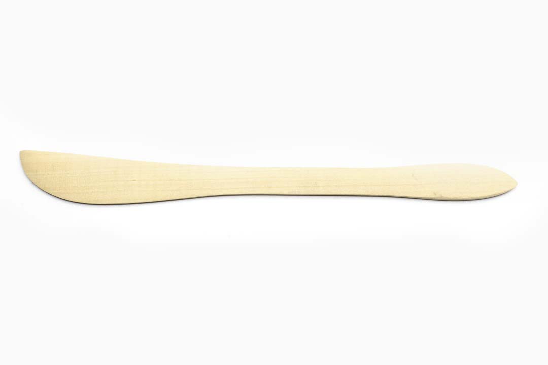 Palillo de madera  para modelar barro de 200 mm de longitud